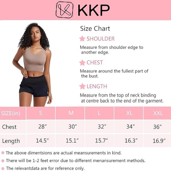 KKP Soft Brown Crop Top Tank Top NEW!!! - Picture 10 of 11